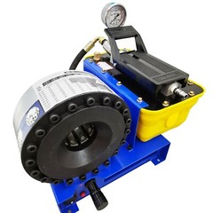 1&Prime; Pneumatic Hose Crimper Hydraulic Portable Crimping Clamping Machine 10 Dies