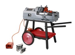 Reconditioned RIDGID&reg; 535 V2 Pipe Threader with 811A Die Head HSS Dies & Cart
