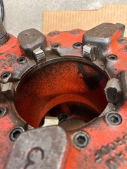 Ridgid 141 Pipe Threader Receding Threader 2 &frac12;&rdquo;-4&Prime; works fine good dies
