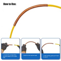 4m Long Built In Copper Tube Bending Strip Smooth Bending For HVAC Professionals