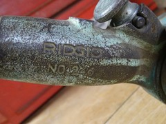 Ridgid Soil Pipe Cutter Head and Chain 1.5&Prime;-6&Prime;, No. 246