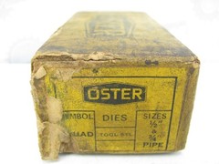 OSTER &ndash; 5N9 &ndash; QUAD &ndash; TOOL STL. &ndash; 1/2&Prime; to 3/4&Prime; Pipe 1, 2, 3, 4