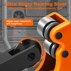 18&Prime;11/4 O.d. Tubing Cutter Professional Metal Pipe Cutting Tool Compact Tube Cu