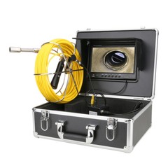 9&Prime; Monitor 20m 1000TVL Sewer Camera 512hz Locator Pipe Inspection Camera IP68