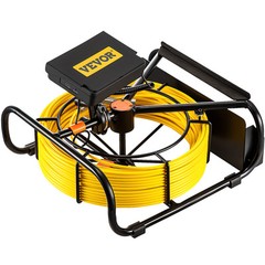 164FT/50M Sewer Camera HD Drain Pipe Inspection Camera 4.3 In LCD Monitor