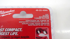 Milwaukee 48-22-4260 1/2&Prime; Close Quarters Tubing Cutter W/Chrome Rollers