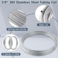 3/8&Prime; X 100 Ft 304 Stainless Steel Tubing Coil Applied for Making Fuel Pipe Coils