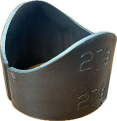 (5PACK) WELD ON PIPE SADDLE 2 7/8 To 2 7/8 METAL STEEL PIPE FENCE