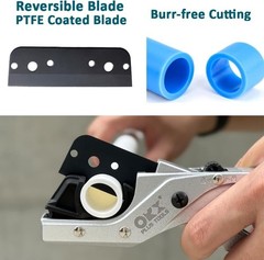 Lightweight FlexiPro Tube Cutter for Rubber Hoses & PEX &ndash; Durable & Portable