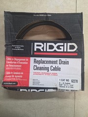 New in box Ridgid Cable 5/8 In X 7-1/2 Ft for K50 machine.