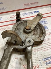 RIDGID MODEL 358, 5/8&Prime; RATCHING CONDUIT/TUBING BENDER 3&Prime; RADIUS ED4U #3112-A
