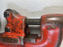 Vintage RIDGID Pipe Cutter No. 2 Heavy Duty 1/8&Prime; To 2&Prime; Ridge Tool Co No 1-2