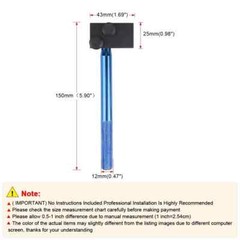 3/16 Inch Brake Line Double Flaring Tool Handheld 45 Degree SAE for Brake Hose T