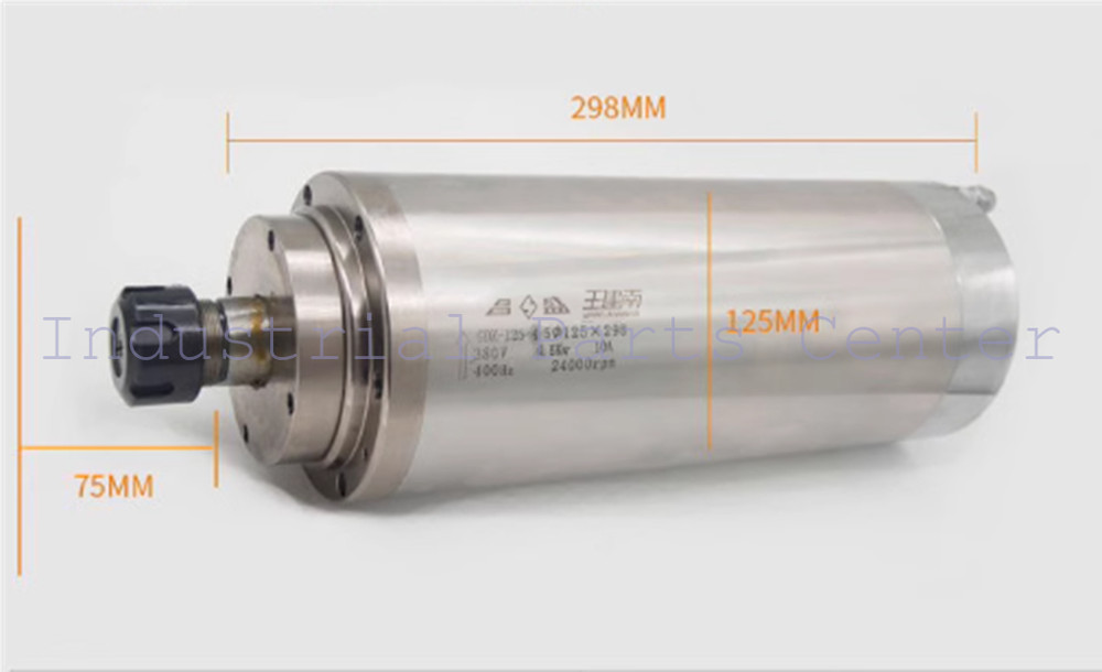 ER25 4.5kW 5.5KW380V Woodworking Engraving Machine Spindle Diameter 125mm