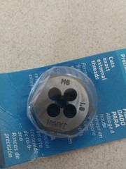 Century Drill 97608 Hexagon Metric Die, 6.0 x 1.00