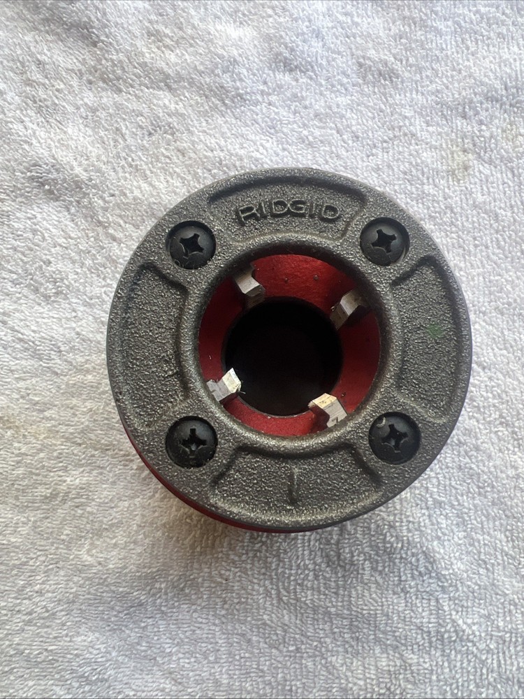 RIDGID 12-R: (NPT) Manual Threader Die Head,NPT,Alloy 4NV26