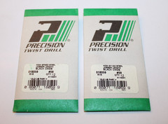 PRECISION TWIST DRILL 018059 #59 HSS JOBBER DRILL BIT 1 1/2&Prime;L &ndash; QTY OF 24 &ndash; NEW