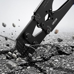 VEVOR Crimping Tool 3/64&Prime; &ndash; 1/8&Prime; Steel Wire Rope Crimper Metric Imperial Marking