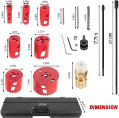 08350 DM3MECH Mechanical Hot Tapping Machine Complete Kit for NPT 3/4&Prime; to 4&Prime;