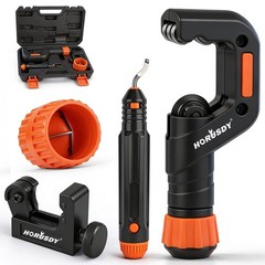 HORUSDY 4-Piece Ultimate Tube Cutter Set, Heavy Duty Pipe Cutter 1/4&Prime;-2&Prime;, Min&hellip;
