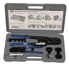 NEW! ZURN Multi-Head PEX Crimp Tool Kit with Carrying Case 52DD87