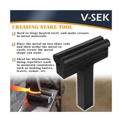1 inch Blacksmith Anvil Hardy Hole Tools Set Blacksmithing Forg&hellip; USA FAST SHIP