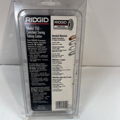NEW Ridgid Constant Swing Tubing Cutter Cat. No. 31622 Model No. 150