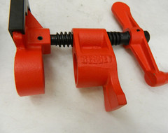 BESSEY set of 2 3/4 Pipe, 2-3/8 Throat Depth, Traditional Pipe Clamp PC34-2