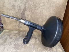 New Drainsoon Pro Drum Auger 25 Ft 1/4&Prime;