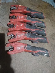 FOR PARTS/REPAIR 5x Milwaukee 2471-20 M12 Cordless Copper Tubing Cutter