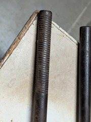 Ratchet Reed Mfg Co Erie PA USA Pipe Thread 2&Prime;x 2&Prime; Block Die 1/4 1/2 5/8 3/4 1