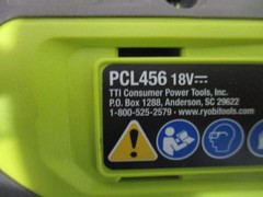Ryobi PCL456B 18V ONE+ 25&prime; Drain Auger Green Black Cordless Lightweight Preowned