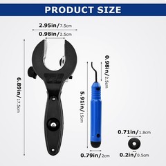 Ratcheting Tubing Cutter, Copper Pipe Cutter, Tubing Cutters 5/16&Prime; To 1 1/8&Prime;,&hellip;