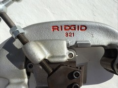 Ridgid 821 Heavy Duty Blade Type Pipe Cutter 535 Pipe Threader New Open Box USA!