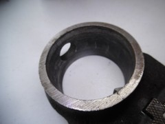 V-Mac VOSPER Pipe Threading Ratchet Head Pipe Dies Guilford Conn W/Metal Toolbox