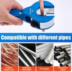 Ratcheting Tubing Cutter, Tube Cutter 5/16&Prime; to 1-1/8&Prime;, 2 in 1 Close Quarters &hellip;
