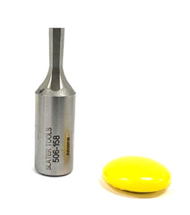 SLATER TOOLS 506-158 HEX BROACH DIA 5/32&Prime; SHANK DIA 1/2&Prime; OAL 1-3/4&Prime;