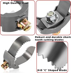 52822 T-232 HD 3&Prime; C Cutter Cable Coupling Drain Cleaning Tool for RIDGID K-400