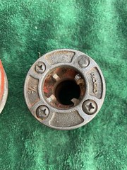 Ridgid Model 12-R, 1 1/2&Prime; NPT Die Head & 3/4&rdquo; Die Head
