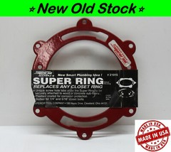 ✅ Superior Tool #21015 Super Ring Closet Ring Replacement Toilet Flange NEW USA