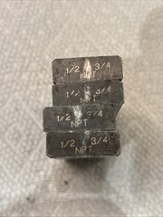 RIDGID 47765 Universal Die Heads 1/2: &ndash; 3/4&Prime; NPT