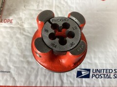 Ridgid 00-RB 9/16&Prime; 12 TPI UNC Alloy Die Head (37635) MADE IN USA