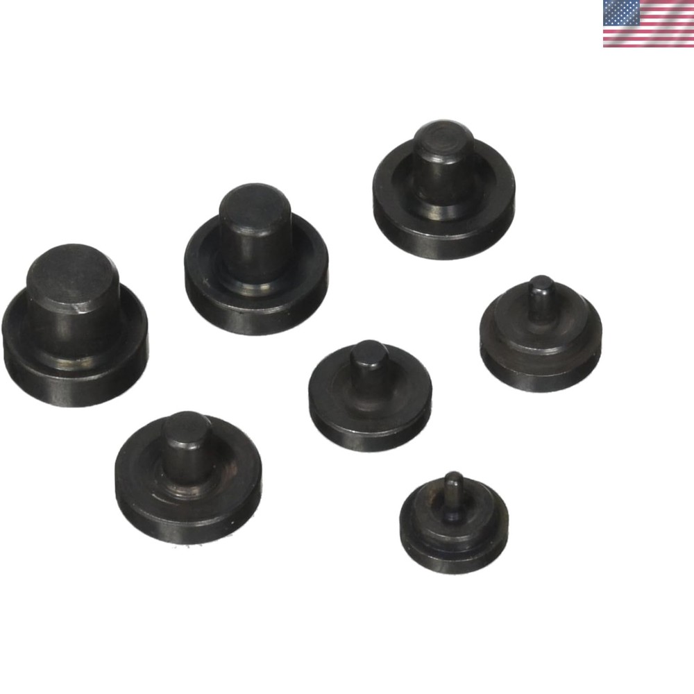 7-Piece Alloy Steel Flaring Adapter Kit for Versatile Tool Compatibility