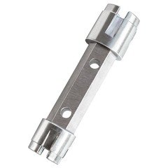 BearHut Tub Drain Remover Wrench Removal Tool Dual Ended Dumbell for Silver