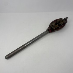 Vintage Pipe Threader with 1/2&Prime; Die Set and Guide &ndash; Greenfield Mass. USA