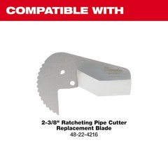Milwaukee Tool 48-22-4215 2-3/8 In. Ratcheting Pipe Cutter