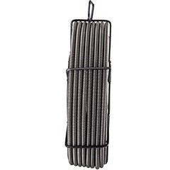 VEVOR Drain Cleaning Cable 75ft x 3/8 inch Solid Core Sewer Black