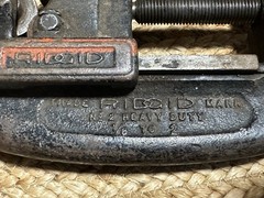 Vintage Rigid No. 2 Heavy Duty No. 1 & 2 Pipe Cutter Tool 1/8&Prime; To 2&Prime; USA 🇺🇸