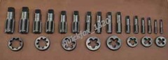 24x BSP BSPP TAPS & DIES SET 1/8&Prime; TO 1&Prime; HIGH CARBON STEEL PLASTIC BOXED