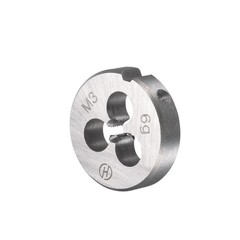 Metric Tap Die Set M3 x 0.5 High Speed Steel Alloy Tool Steel Thread Repair for